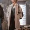 Violante Placido La Dolce Villa Beige Trench Coat
