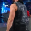 WWE Drew Mcintyre Black Leather Vest