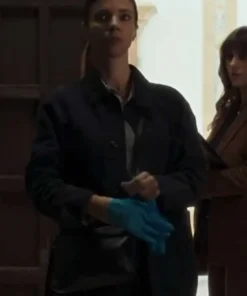 When No One Sees Us Lucía Gutiérrez Black Jacket For Sale