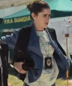 When No One Sees Us S1 Mariela Garriga Blue Jacket