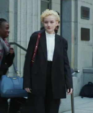 Wolf Man Julia Garner Black Blazer