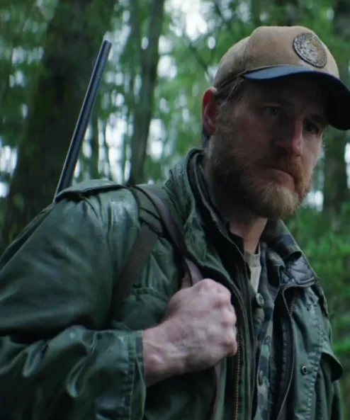 Wolf Man Sam Jaeger Green Cotton Jacket