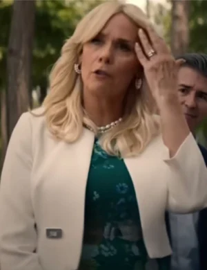You’re Cordially Invited Leanne Morgan White Blazer