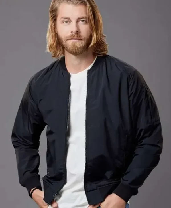 A Pinch Of Portugal 2023 Russ Black Bomber Jacket