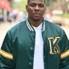 All American Homecoming Cam Watkins Green Varsity Jacket For Sale