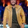 American Idol S23 Luke Bryan Leather Jacket
