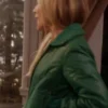 And Just Like That Sarah Jessica Bomber Green Jacket