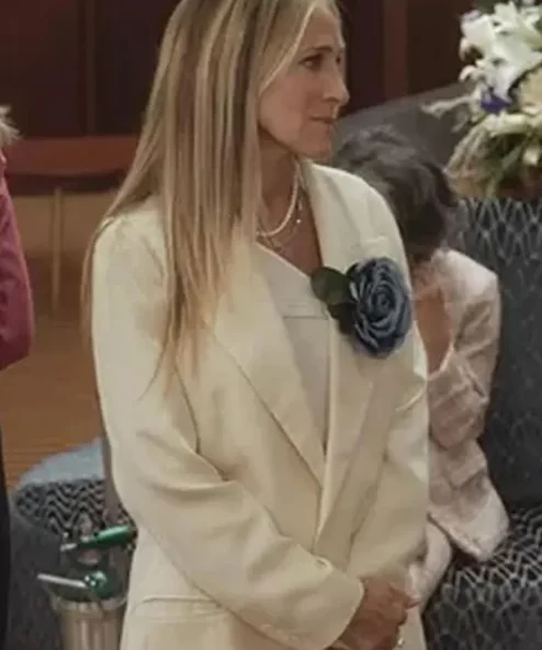 And Just Like That Sarah Jessica White Blazer