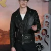 Avatar The Last Airbender Milo Manheim Black Leather Jacket For Sale