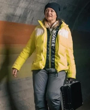 Beth Foxwell 007 Road to a Million S01 Yellow Puffer Jacket