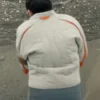 Bharadwaj Murderbot 2025 Grey Quilted Jacket Back