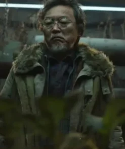 Black Knight S01 Grandpa Shearling Beige Jacket