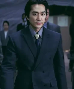 Black Knight S01 Ryu Seok Black Suit