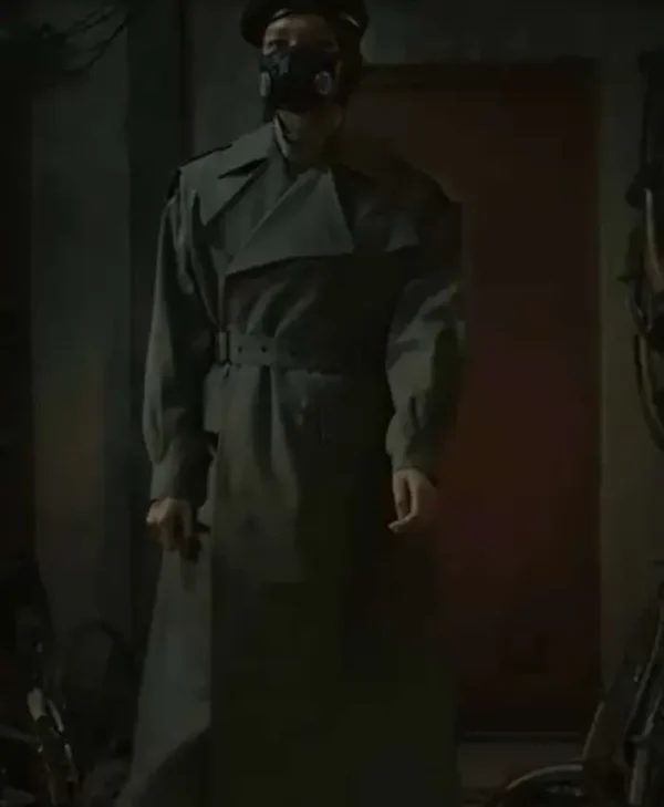 Black Knight S01 Seol-ah Green Trench Coat
