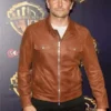 Bradley Cooper A Star Is Born Brown Leather Jacket For Sale