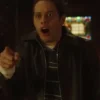 Bupkis 2023 Pete Davidson Black Leather Jacket
