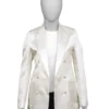 Buy And Just Like That Sarah Jessica Silk Crepe Blazer