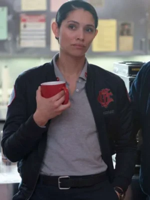 Chicago Fire S12 Stella Kidd Blue Jacket