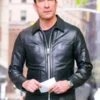 FBI Most Wanted Dylan Mcdermott Black Leather Jacket