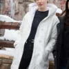 Fair Play 2023 Phoebe Dynevor White Jacket