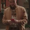 Gossip Girl Max Wolfe Brown Bomber Jacket For Men