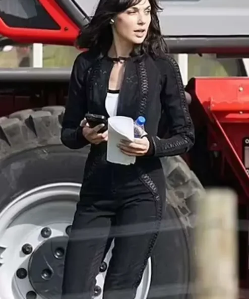 Heart Of Stone 2023 Gal Gadot Black Jumpsuit