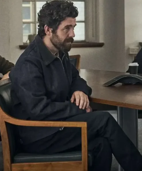 Heart of Stone 2023 Paul Ready Black Cotton Jacket