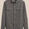 House of Payne S13 Allen Payne Plaid Grey Shirt