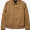 House of Payne S13 Tan Bomber Wool Jacket