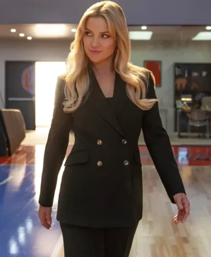 Kate Hudson Running Point S01 Black Blazer