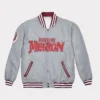Kobe Bryant Lower Merion Grey Satin Jacket