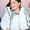 Lucy Hale White Puffer Jacket