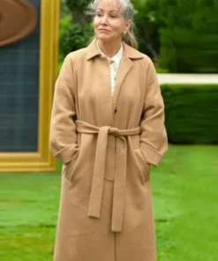 Lydia Blair Million Dollar Secret 2025 Wool Trench Coat