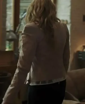 Mafia Mamma 2023 Toni Collette Beige Blazer