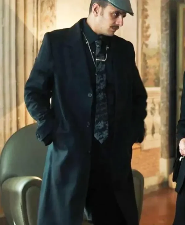 Mafia Mamma Francesco Mastroianni Black Coat