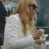 Mafia Mamma Toni Collette White Blazer