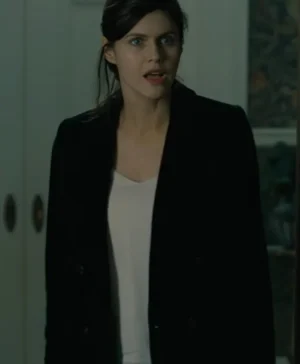 Mayfair Witches 2023 Alexandra Daddario Blue Blazer