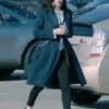 Mayfair Witches Alexandra Daddario Blue Coat