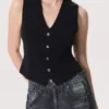 Meredith MacNeill Small Achievable Goals S01 Black Vest For Women