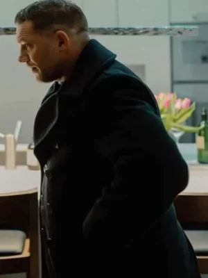 MobLand Harry Da Souza Black Wool Coat For Sale