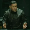 MobLand Tom Hardy Black Leather Jacket