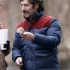 Paul Rudd Friendship 2025 Blue And Red Puffer Jacket