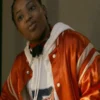 Power Book III Raising Kanan Laverne Orange Varsity Jacket