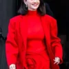 Rare Beauty Event 2025 Selena Gomez Red Blazer