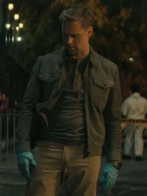 Reacher S02 David O’Donnell Grey Jacket For Sale