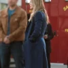 Rebecca Henderson The Hunting Party S01 Blue Trench Coat For Sale