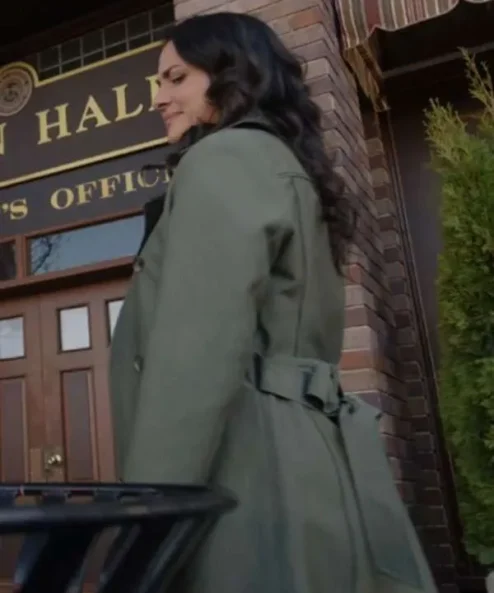 Resident Alien Detective Lena Torres Green Coat For Sale