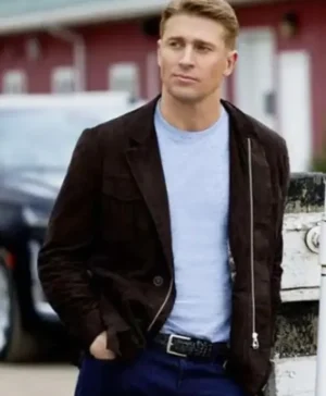 Ride Gus Booker Brown Suede Jacket