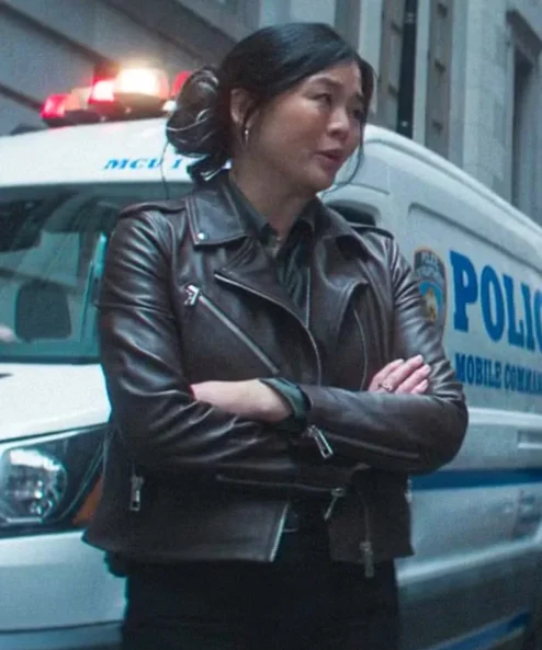 Ruibo Qian Daredevil Born Again S01 Leather Jacket