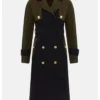 Selling Sunset Mary Fitzgerald Wool Green Coat